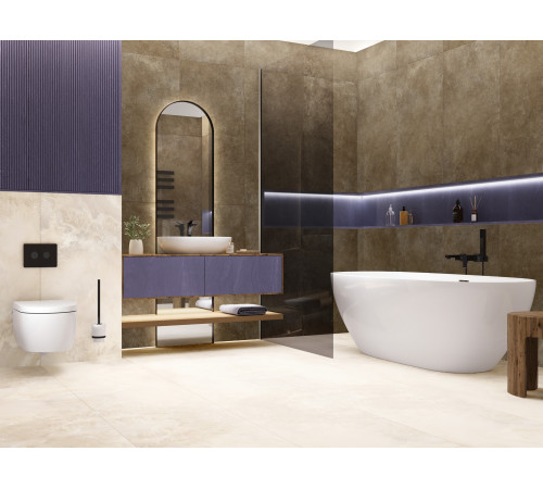 Керамогранит Artkera Group GP6060MIM01M Микроцемент кремовый / Microcement Crema 60×60