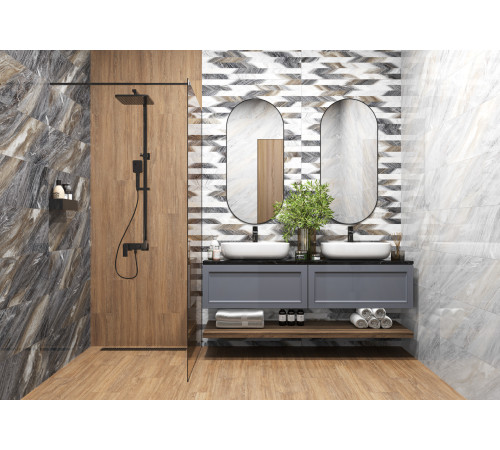 Плитка настенная Millennium Line Color WT93MNM55 300x900x10.5 Глянцевая