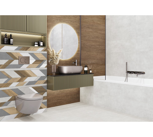 Плитка настенная Mural TWU3090MUR07R 300х900х8.5 матовая