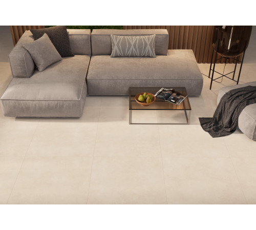 Керамогранит Alma Ceramica GFU60120MUR04R Mural 60x120 бежевый глазурованный матовый / противоскользящий под бетон