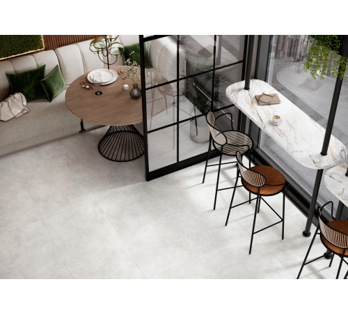 Керамогранит Alma Ceramica GFU60120MUR04R Mural 60x120 бежевый глазурованный матовый / противоскользящий под бетон