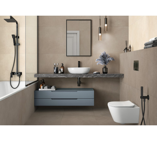 Керамогранит LCM 60120NEV05M Невел Зип белый / Nevel White Zip 60×120