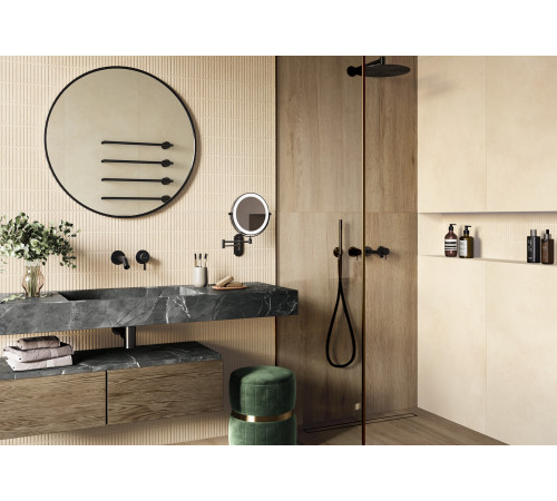Керамогранит LCM 60120NEV05M Невел Зип белый / Nevel White Zip 60×120