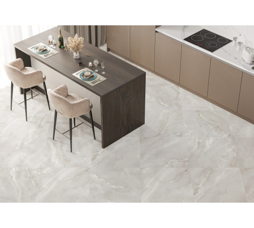 Керамогранит Delacora 60120ONB06 Onyx Breez Sugar 60x120 голубой лаппатированный под оникс