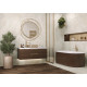 Керамогранит Delacora 60120ONB06 Onyx Breez Sugar 60x120 голубой лаппатированный под оникс