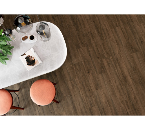 Керамогранит Delacora GP2090REL31R Realwood Bronze Sugar 20x90 коричневый рельефный под дерево