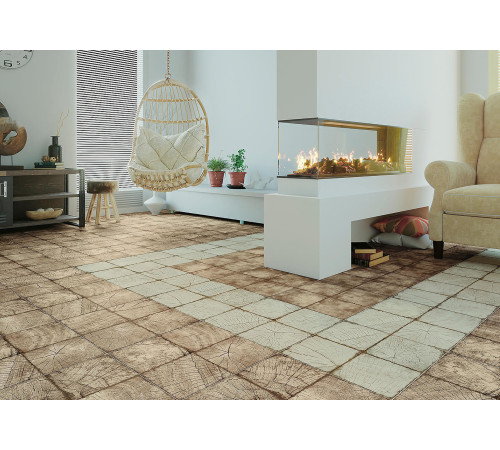 Керамогранит New Trend GP6RIT21 Ringwood 41x41 коричневая матовая под дерево