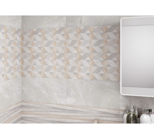 Бордюр Rivoli BWU53RVL014 67x500x7.5 Глянцевая