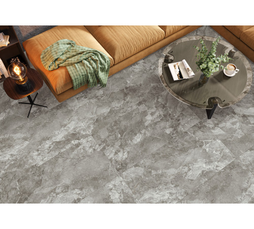 Керамогранит Alma Ceramica GFU60120RKL04R Rock Line 60x120 белый глазурованный матовый / противоскользящий под камень