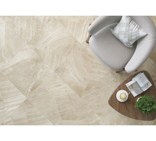 Керамогранит New Trend D60203M Rock Gray 60x60 серый матовый / карвинг под камень