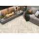 Керамогранит New Trend GP1560CHL31 Chalet Bronze 15.1x60.2 коричневый матовый / рельефный под дерево