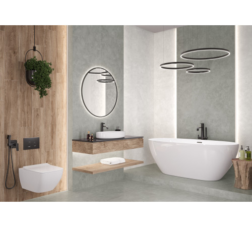 Керамогранит Alma Ceramica GFU6060SHP40R Sharp 60x60 бежевый глазурованный матовый / карвинг / противоскользящий под бетон
