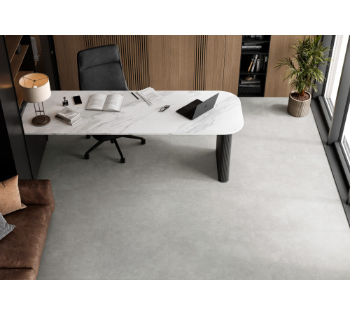 Керамогранит Alma Ceramica GFU6060SHP40R Sharp 60x60 бежевый глазурованный матовый / карвинг / противоскользящий под бетон