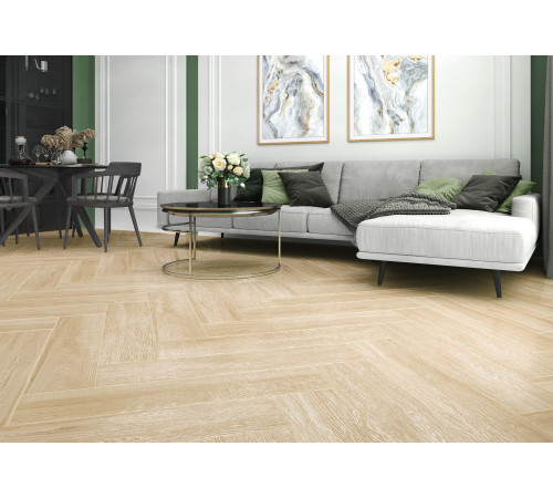 Керамогранит Alma Ceramica GFA92SWD04R Sherwood 90x20 бежевый глазурованный матовый под дерево