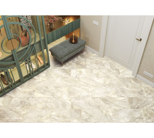 Керамогранит Delacora D30003M Slate Green 30x60 зеленый матовый карвинг под камень