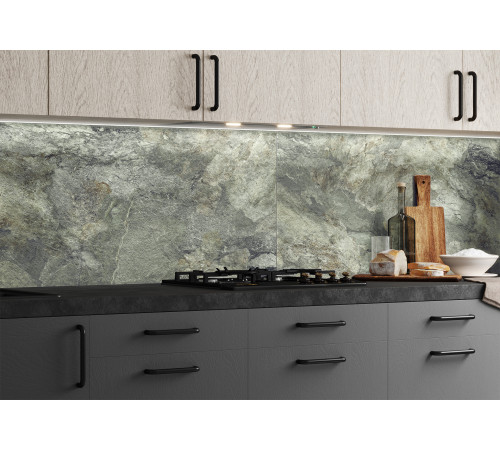 Керамогранит Delacora D30003M Slate Green 30x60 зеленый матовый карвинг под камень