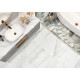 Керамогранит LCM 60120SWX00P Snow Onyx 60x120 белый полированный под камень