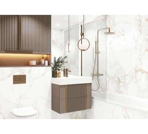Керамогранит New Trend 60120FAR00P Statuario Faro 60x120 белый полированный под мрамор