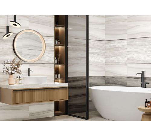 Декор Treise Light Wave DW36TRS05 300x600x9 Глянцевая