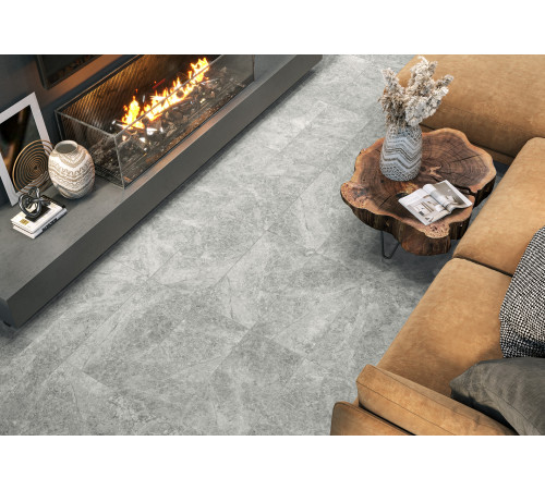 Керамогранит Delacora D30012M Tundra Taupe 30x60 серый матовый карвинг под камень