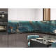 Керамогранит LCM 60120WOW21HG Wow Brown 60x120 коричневый суперполированный под оникс