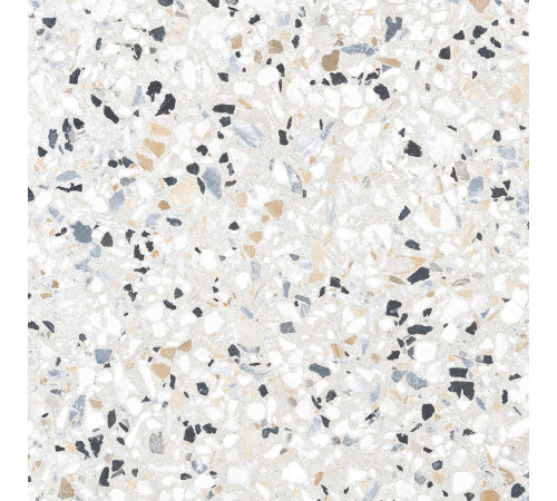 Керамогранит Alma Ceramica GFA57TRZ07L Terrazzo 57x57 белый лаппатированный под камень