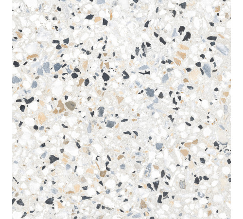 Керамогранит Alma Ceramica GFA57TRZ07L Terrazzo 57x57 белый лаппатированный под камень