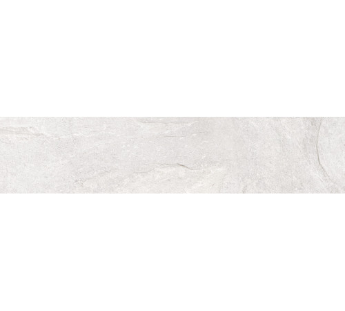 Керамогранит Delacora GP2090SNN00L Santorini White 20x90 белый лаппатированный / рельефный под камень