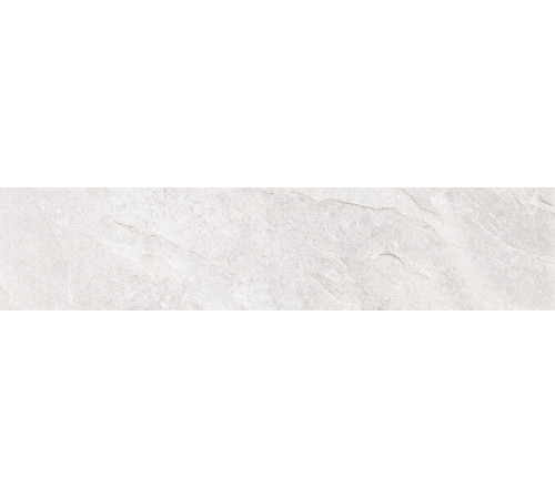 Керамогранит Delacora GP2090SNN00L Santorini White 20x90 белый лаппатированный / рельефный под камень