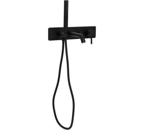 Смеситель для ванны с душем Allen Brau Priority 5.31006-31 (с внутренней частью) черный матовый