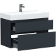 Тумба под раковину Allen Brau Infinity 85 1.210026.AM антрацит матовый
