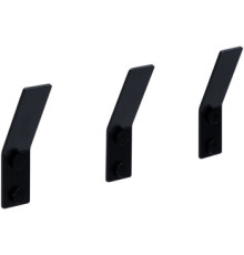 Крючок для полотенец Aquanet Магнум черный матовый