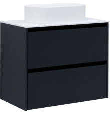 Тумба под раковину Allen Brau Activity 80 1.34004.AM антрацит матовый/черный браш