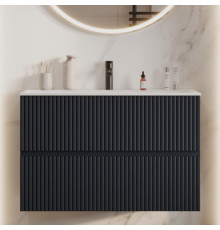 Тумба под раковину Aquanet Джейн 80 маренго