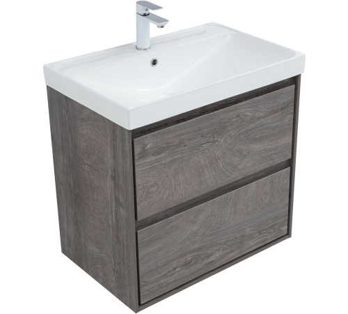 Тумба под раковину Aquanet Милан 70 дуб рошелье