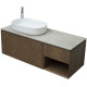Тумба под раковину Allen Brau Infinity 120 1.21006.NO L дуб