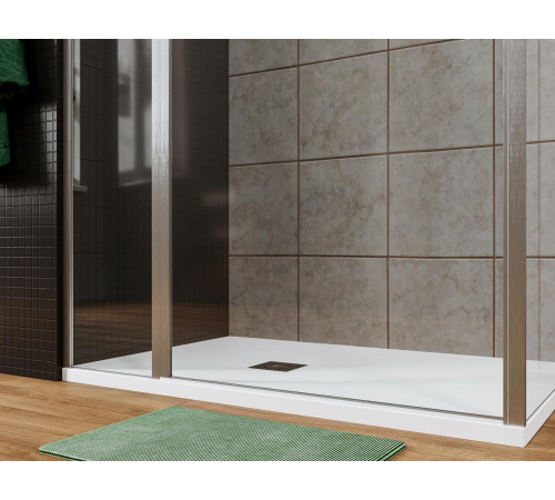 Душевой уголок Allen Brau Priority 120x100 3.31031.00 + 3.31046.00 хром