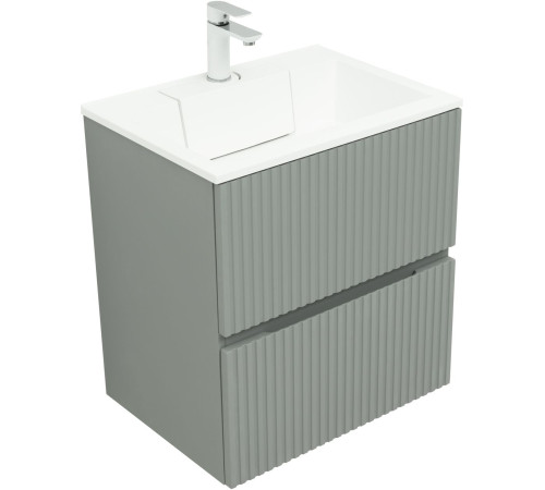 Тумба под раковину Aquanet Джейн 60 мисти грин