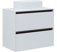 Тумба под раковину Allen Brau Activity 80 1.34012.WM белый матовый/олива браш