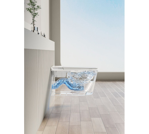 Унитаз подвесной Allen Brau Smart 4.I1001.20 белый, с функцией биде