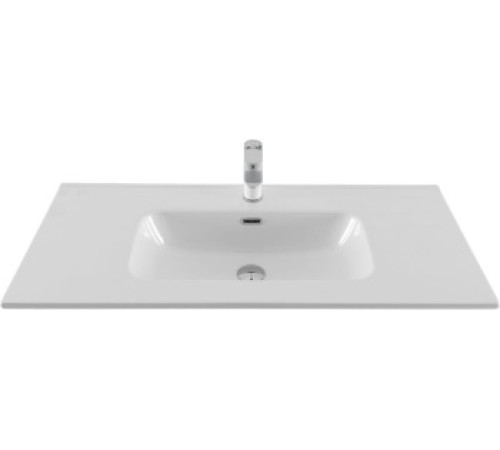 Раковина Aquanet Flat 100 белая