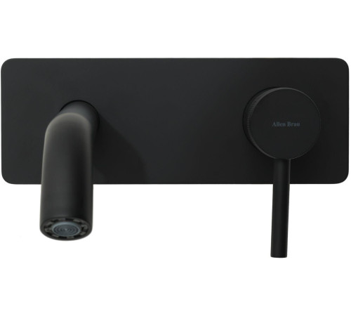 Смеситель для раковины Allen Brau Priority 5.31003-31 (с внутренней частью) черный матовый