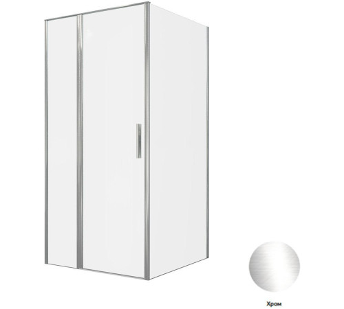 Душевой уголок Allen Brau Priority 100x100 3.31028.00 + 3.31046.00 хром