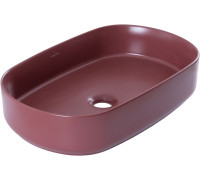 Раковина накладная Allen Brau Fantasy 55 4.11022.BD бордо