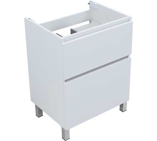 Тумба под раковину Aquanet Вега 60 напольная, белый глянец