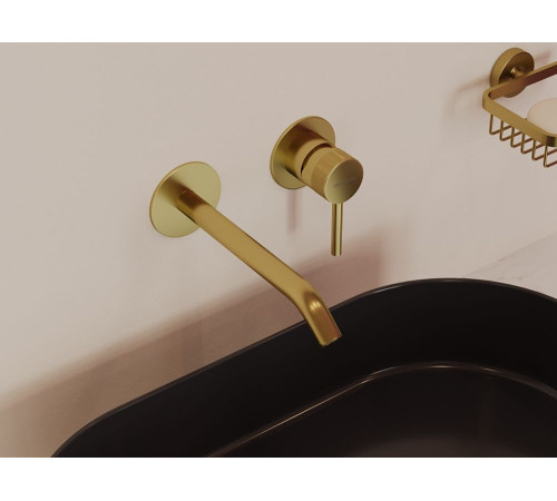 Смеситель для раковины Allen Brau Priority 5.31A03-GB (с внутренней частью) золото