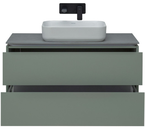 Тумба под раковину Allen Brau Infinity 100 1.21003.CGM олива матовый