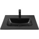 Раковина Aquanet Flat 60 черная матовая