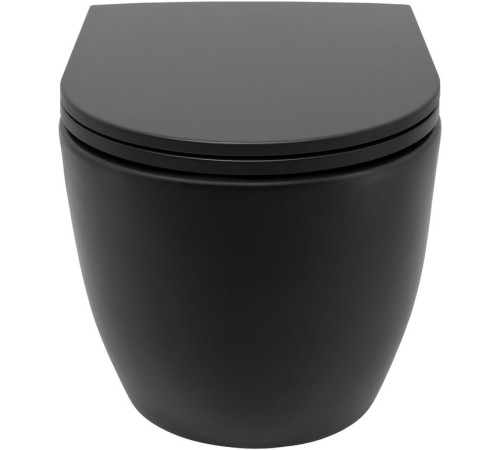 Чаша приставного унитаза Allen Brau Reality 4.32004.31 черный матовый