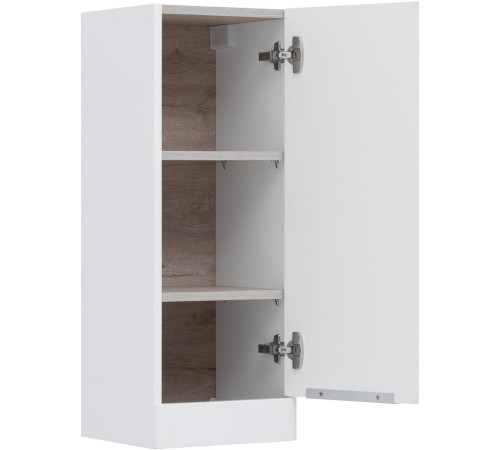 Шкаф-пенал Aquanet Ирис new 30 белый глянец